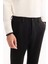 Erkek Siyah Yani Lastikli Bi-Stretch Hafif Slim Fit Pantolon A52Y3218 4