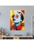 Andy Warhol Duvar Dekorasyonu - Cesur Çizgilerle Minimalist Portre - Cam Tablo Minimalist Andy Warhol 3