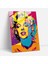 Andy Warhol Cam Tablo - Marilyn Monroe Pop Sanat - Canlı Renkler Duvar Dekorasyonu 1