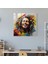 Bob Marley Cam Tablo - Soyut Ifade Sanatı - Ev Dekorasyonu Duvar Dekorasyonu 2
