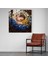 Huzurlu Doğmuş Cam Tablo - Doğmuş Vitray Mozaik Modern Sanat Cam Tablo 2