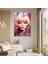 Barbie Cam Tablo - Pop Art Portresi - Retro Ev Dekorasyonu - Barbie Canlı Retro Cam Tablo 3