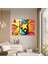 Pop Art Bira Bardağı Baskısı - Bira Cam Sanatı Cam Duvar Sanatı Modern Sanat 3