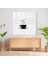 Kahve Minimalist Cam Tablo - Modern Sanat Duvar Sanatı Cam Tablo 3