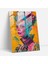 Rokoko Pop Art Cam Tablo - Klasizm ile Pop Sanatı Bir Arada Modern Sanat Duvar Dekorasyonu 1