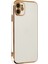 Newface iPhone 12 Kılıf Volet Silikon - Beyaz 1