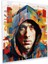 Eminem Cam Tablo: Sanat ve Müziğin Soyut Birleşimi - Eminem Ev Dekorasyonu Modern Sanat Soyut Desenler 1