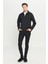 Pamuklu Standart Fit Normal Kesim Polo Yaka Sweatshirt 2