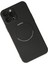 Newface iPhone 12 Pro Kılıf Jack Magneticsafe Lens Silikon - Siyah 3