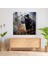 Hayalperest Kara Panter Cam Tablo - Modern Sanat Kara Panter Cam Tablo 3