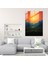 Cam Tablo Huzurlu Mum - Izlenimci Manzara Alacakaranlık Ev Dekorasyonu 3
