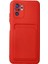 Newface Xiaomi Redmi Note 10S Kılıf Kelvin Kartvizitli Silikon - Kırmızı 1