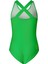 Yeşil Kız Çocuk Mayo R501-5004-PISA Bathingsuit With Sup 2