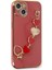 Newface iPhone 14 Kılıf Esila Silikon - Kırmızı 1
