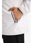 Fit Su Geçirmez Regular Fit Polar Kapüşonlu Fermuarlı Yağmurluk C6047AX25AU 5