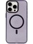 Newface iPhone 15 Pro Max Kılıf Anka Pc Magneticsafe Sert Metal Kapak - Mor 1