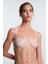 Bej Sandy Taş Detaylı Balenli Dolgusuz Toparlayıcı Sütyen 1
