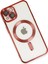 Newface iPhone 14 Plus Kılıf Kross Magneticsafe Kapak - Kırmızı 3
