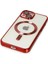 Newface iPhone 14 Plus Kılıf Kross Magneticsafe Kapak - Kırmızı 5