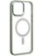 Newface iPhone 15 Pro Kılıf Room Magneticsafe Silikon - Su Yeşili 4