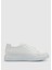 Beyaz Deri Erkek Sneaker 1