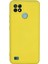 Newface Realme C21 Kılıf Nano Içi Kadife Silikon - Sarı 1