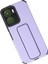 Newface Vivo Y16 Kılıf Mega Standlı Silikon - Lila 3