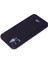 Newface iPhone 12 Kılıf Kelvin Kartvizitli Silikon - Derin Mor 3
