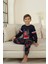Spiderman Desenli Erkek Çocuk Pijama Takımı Siyah 4