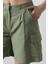 Cargo Cepli Şort - Haki 4