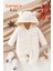 Welsoft Ekru Ayıcık Peluş Çocuk Tulumu Unisex - 12 Ay 1