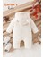 Welsoft Ekru Ayıcık Peluş Çocuk Tulumu Unisex - 12 Ay 2