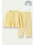 Kız Çocuk Çizgili Fırfırlı Pijama Takımı 5-16 Yaş 12045 1