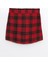 Lcw Kids Kırmızı Beli Lastikli Ekose Kız Çocuk Şort Etek 1