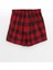 Lcw Kids Kırmızı Beli Lastikli Ekose Kız Çocuk Şort Etek 2