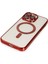 Newface iPhone 13 Pro Kılıf Kross Magneticsafe Kapak - Kırmızı 5