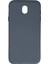 Newface Samsung Galaxy J7 Pro / J730 Kılıf Nano Içi Kadife Silikon - Gri 1