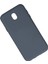 Newface Samsung Galaxy J7 Pro / J730 Kılıf Nano Içi Kadife Silikon - Gri 2