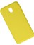 Newface Samsung Galaxy J7 Pro / J730 Kılıf Nano Içi Kadife Silikon - Sarı 2