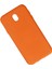 Newface Samsung Galaxy J7 Pro / J730 Kılıf Nano Içi Kadife Silikon - Turuncu 2