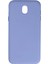 Newface Samsung Galaxy J7 Pro / J730 Kılıf Nano Içi Kadife Silikon - Lila 1