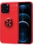 Newface iPhone 13 Pro Kılıf Range Yüzüklü Silikon - Kırmızı 1