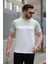 Erkek Parçalı Renk Kısa Kollu Tişört 1