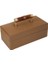 Kahve Altın Kulplu Dekoratif Kutu 11X21CM 1