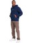 Erkek Gj Eskitme Görünümlü Kapüşonlu Sweatshirt - Lacivert 3