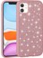 - Apple iPhone 11 - Kılıf Parlak Taşlı Tasarım Pırlanta Kapak - Pembe - T30652 5