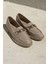 Kasto Rugan Bej Kadın Loafer 4