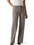 Kadın Leopar Desenli Relaxed Fit Geniş Paça Pantolon - Mix 1