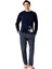 Arnetta Erkek Lacivert Pijama Takım 3444-S 2