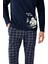 Arnetta Erkek Lacivert Pijama Takım 3444-S 3